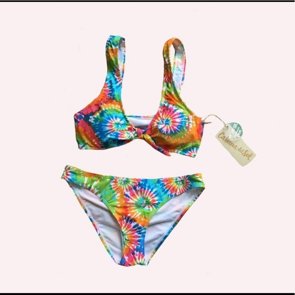 Tye Dye Cabana De Sol Bikini